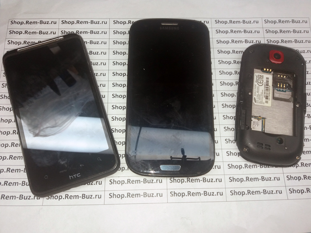 Поступил в разбор HTC Desire HD A9191, Samsung Galaxy S 3 i9300, Samsung Corby GT-S3650